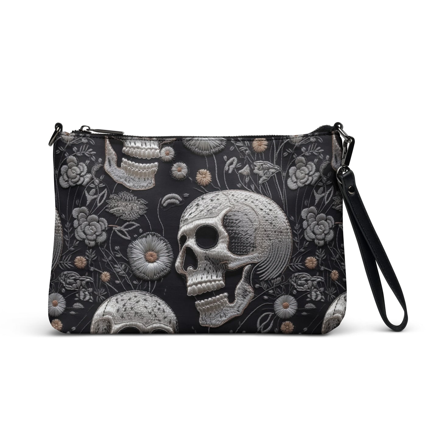 Black Skull Crossbody Bag