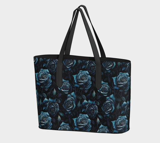Teal Roses Bag
